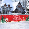 thumbnail image 5 of Christmas Outdoor Banner Flag Merry Christmas Decoration for Home 2024 Xmas Ornament Navidad Natal Noel Gift Happy New Year 2025, 5 of 5