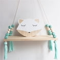 thumbnail image 1 of Nordic Style Wall Hanging Decor Swing Shelf Decorative Shelves Kids Room Macaron Wooden Beads Tassel Shelf Storage OrganizationPinkUnited Kingdom He Qiyong unisex, 1 of 1
