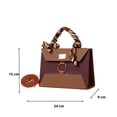 thumbnail image 3 of Bolsa Fana Minerva Color Vino/Camel Moderna FANA MINERVA VINO/CAMEL, 3 of 3