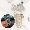thumbnail image 3 of Pinzas para el cabello YONGSHENG de mariposa antideslizantes 2 piezas metal, 3 of 3