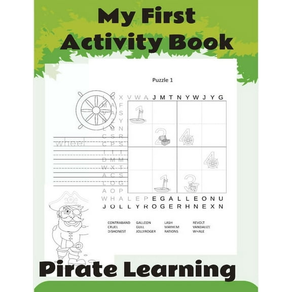 My First Pirate Activity Book (Paperback)