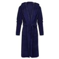 thumbnail image 2 of Bathrobes For Men,resort Hotel Home Spa Terry Robe Fleece Robe Plush Long Hooded Bathrobe, 2 of 5