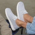 thumbnail image 2 of Zapatos HEYDUDE Wendy Stretch Jersey gris claro, 2 of 3