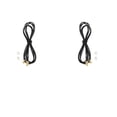 thumbnail image 1 of Paquete de 2 cables de extensión de baja pérdida de 4.9 pies (50 ohmios) - RP SMA a RP SMA - Extensor de para enrutador in Hugo Cable de extensión de antena, 1 of 5