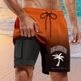 thumbnail image 2 of HUANBAI Men's Swim Trunks Dry Board Shorts, 2 of 4