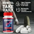 thumbnail image 6 of Enduro Max Advanced Formula Pills All Natural Vitamin Supplement EnduroMax 60 Capsules, 6 of 8