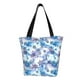 thumbnail image 1 of Disketp Icy Blue Snowflakes for Women’s Casual Shoulder Tote Bag Cross-body Handbags for Shopping, Travel and Daily Use, 1 of 6
