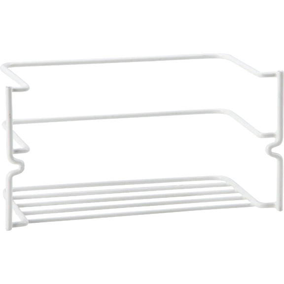 Panacea Products 40500 White 8.63" x 4" x 4.38" Handy Kaddy Cabinet Rack