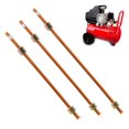 thumbnail image 4 of Household Air Compressor Part 9mm Thread Exhaust Tube Long-Lasting Performance Smooth Operation Sturdy Aluminum Material 200mm, 4 of 7