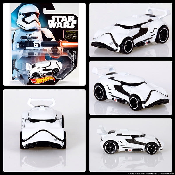 BRAND NEW 2015 SDCC EXCLUSIVE STAR WARS HOT WHEELS FIRST ORDER STORMTROOPER