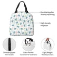 thumbnail image 4 of Salouo Sea Turtle for Unisex Lunch Bag Leakproof Lunch Tote Large Capacity Reusable Insulated Lunch Box Cooler Lunch Container for Work/Office/Picnic/Travel-Black, 4 of 8