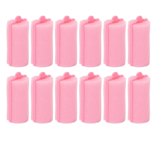 Hair Curler Roller,12pcs Foam Sponge Hair Hair Roller Set Foam Hair Roller Dependable Performance