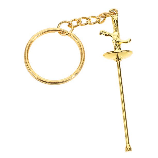 unbranded Llavero De Metal Dorado Con De Para Colgar En Bolsas Y Usar En Fiestas