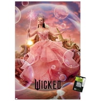 Wicked - Glinda One Sheet Wall Poster with Pushpins, 22.375" x 34"