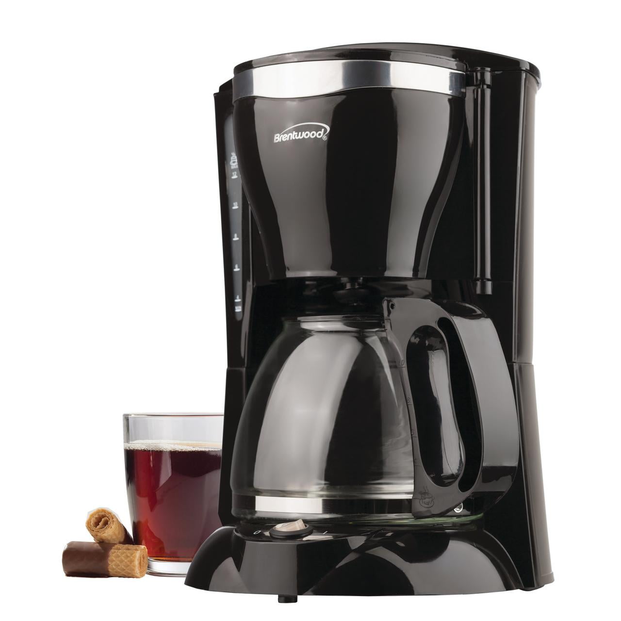 Brentwood TS217 12 Cup Coffee Maker, Black