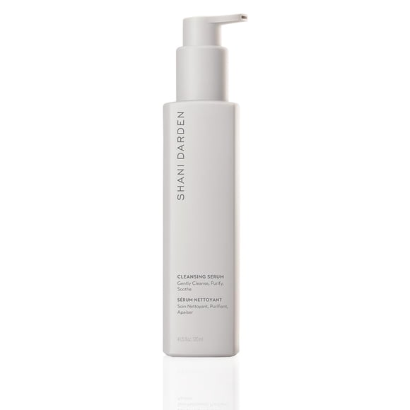 SHANI DARDEN SKINCARE Suero limpiador Un limpiador facial diario y desmaquillador Suero de ácido hialurónico El lavado facial elimina el aceite facial y la suciedad 4 onzas líquidas. Onz