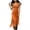 Orange 02, variant on Karymi Faux Suede Midi Bodycon Dress, Sleeveless U Neck Front Zip V Hem Fringe Western Cowgirl Party Dress Maxi Dress