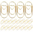 thumbnail image 1 of KAKOWELY 100Pcs Knitting Clip Ornaments File Document Clips Office Document Clips Book Reading Clips,0.79"X0.39"X0.04", 1 of 4