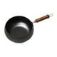 thumbnail image 4 of Wok de hierro de 9,45 pulgadas, utensilios de cocina de Gas de fondo plano, Cocina de Inducción, sartén para freír, sartén para acampar, casa, sin tapa, 4 of 8