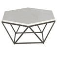 thumbnail image 6 of Steve Silver Corvus White Marble Top Coffee Table, 6 of 6