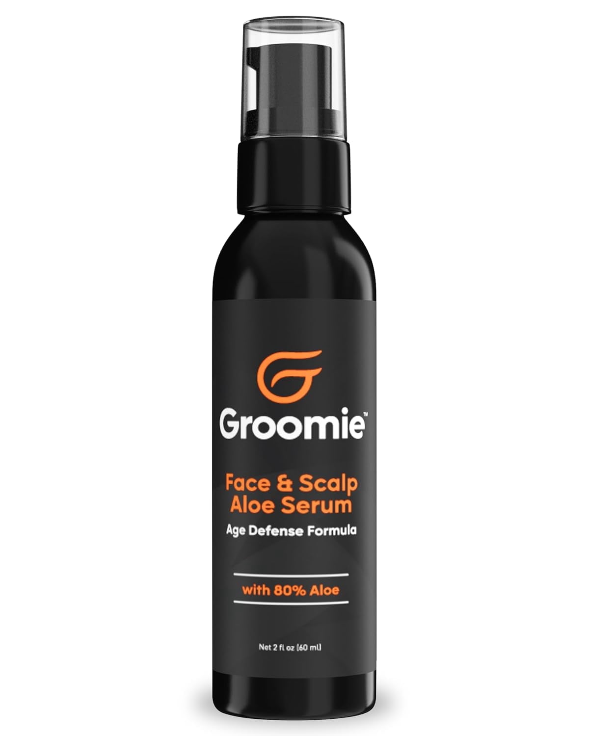 Groomie Face & Scalp Aloe Vera Serum Gel, After-Shave Care, 2 fl oz