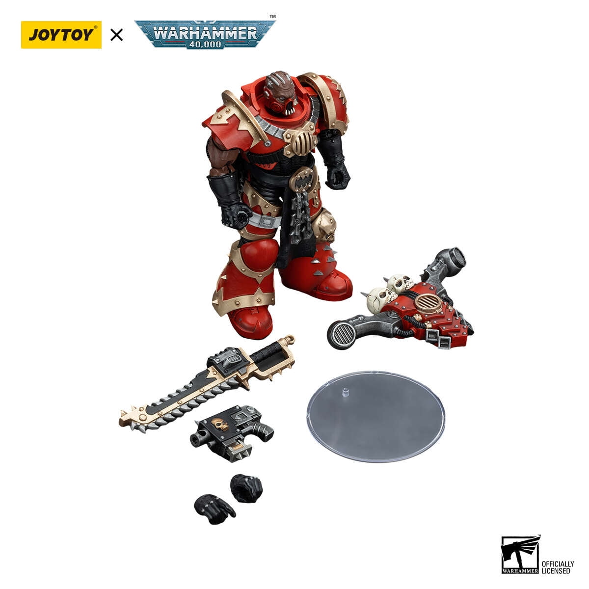 JOYTOY Warhammer 40,000 World Eaters Khorne Berzerker 7 Warhammer 40K Collection Model