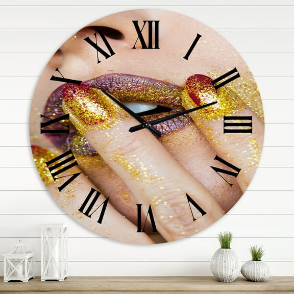 Designart 1 in Quartz Modern/Contemporary Wall Clock