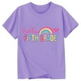 thumbnail image 3 of Stylish Girls Graphic Tees Casual Tops for Everyday Wear Comfortable Spring Summer, 3 of 3