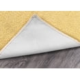 thumbnail image 4 of Garland Rug Classic Cotton Washable Bath Rug Set, 2 Piece Set (17"x24" Bath Rug, & 21"x34" Bath Rug) Soft Yellow, 4 of 5