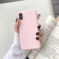 thumbnail image 3 of Shockproof Matte Silicone Phone Case For iPhone Xs Max XR XS X S Luxury Silicone Bumper Soft TPU Cover Capa GRAY For iphone X, 3 of 6