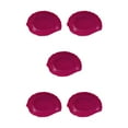 thumbnail image 2 of Guardoinrt Snack Tray Candy Plate Fruit Basket Compact Size Leaf Multifunctional Party Accessory Decoration Wedding Supplies Rose Red 5Set, 2 of 6