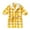 Yellow, variant on WOYY Toddler Girls Flannel Bathrobe Plaid Fuzzy Warm Sleepwear Robe for Kids, Sizes 3-4T