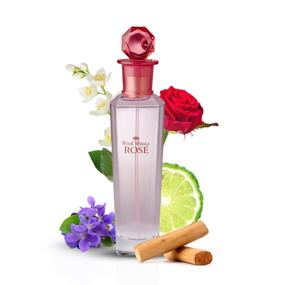 Perfume Royal Mirage Rose EDT 100 ml Spray Floral Frutal