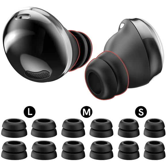 Almohadillas Delidigi para Galaxy Buds Pro 2021 S/M/L, 6 pares