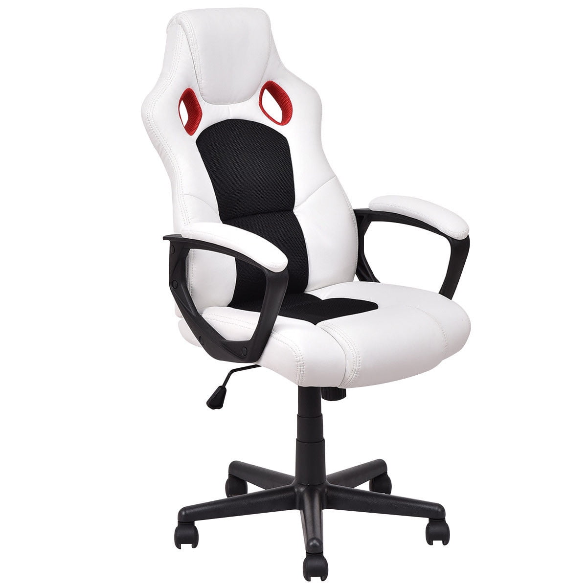 Gymax Executive Racing Style High Back Bucket Seat Office Chair