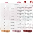 thumbnail image 5 of Blmnix Women Bras No Underwire Full Coverage Bras Front Closure Bras Bra Red Comfortable Bras for Women,38, 5 of 5