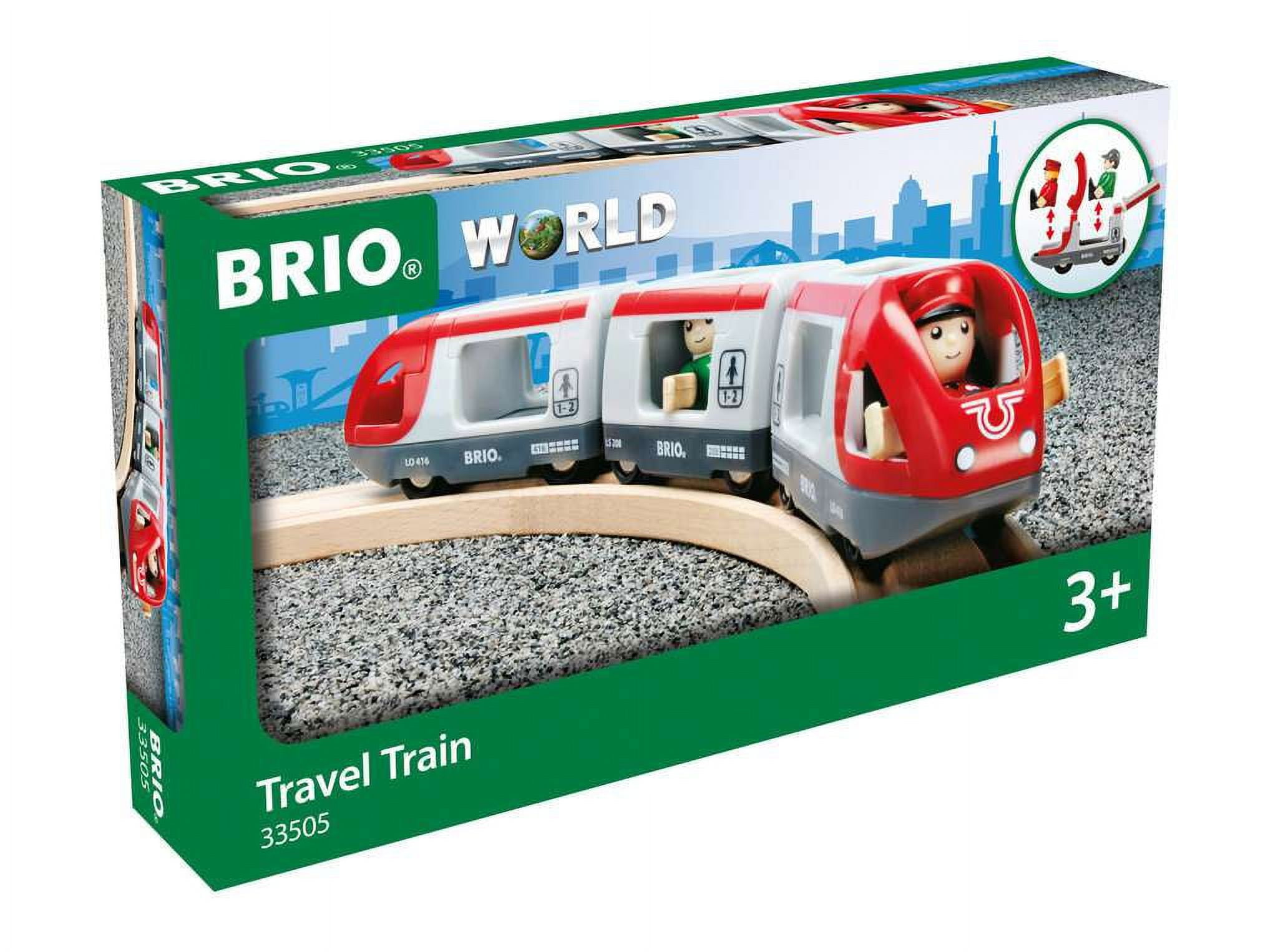 BRIO Travel Switching Set Train Set with Railway Tracks and Modern 