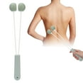 thumbnail image 1 of Martillo de masaje de mano antideslizante doble bola de silicona masajeador corporal martillo de masaje corporal para espalda hombro cuerpo alivio de la fatiga muscular ANGGREK Otros, 1 of 8
