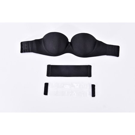 

La Belle Fantastique Invisible Strap One Piece Double Back Strap | Women s Strapless Bra for Large Bust Beauty with Underwire Low Back