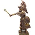thumbnail image 1 of MORIN Imágenes | Caballero Guerrero con Escultura Águila| 39 cm | (Guerrero Águila Bronce y Oro), 1 of 4