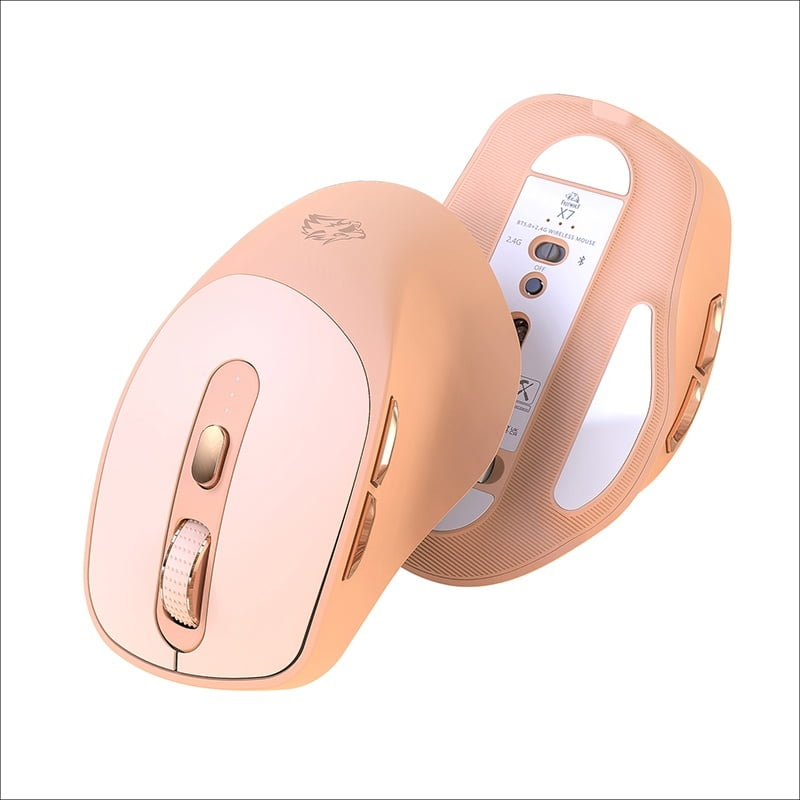 Silent Bluetooth Wireless Mouse For Girls And Women Rechargeable Computer Peripheral Suitable For All Kinds Of Computers Gifts