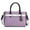 Lavender, variant on MKF Collection Jamie Women's Satchel Bag, Vegan Leather Crossbody Bag Handbag Purse by Mia K - Black
