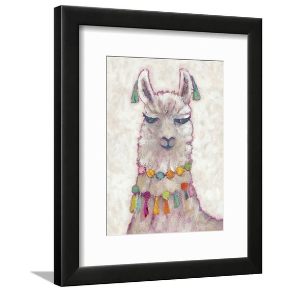 Festival Llama II, Animals Framed Art Print Wall Art by Chariklia Zarris Sold by Art.Com