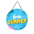 thumbnail image 2 of Hbdhejl Spring Summer Colorful Wooden Wall Decoration Wall Hanging Spring Summer Festive Atmosphere Home Decoration Door Wooden Hanging Spring Summer Colorful Decorations, 2 of 5
