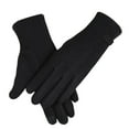 thumbnail image 4 of Women's Winter Touchscreen Gloves with Fleece Lining, Warm Thermal Screen Compatible Gloves for Cold Weather, Soft Windproof Smartphone Gloves for Driving, Running, and Outdoor Activities Black, 4 of 4