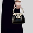 thumbnail image 2 of Guardurnaity Bolso tote para mujer con lazo - Detalle de asa , correa cruzada, espacioso y perfecto para ir de compras, viajar y practicar tiro al Bolsas de mensajero y de hombro, 2 of 6