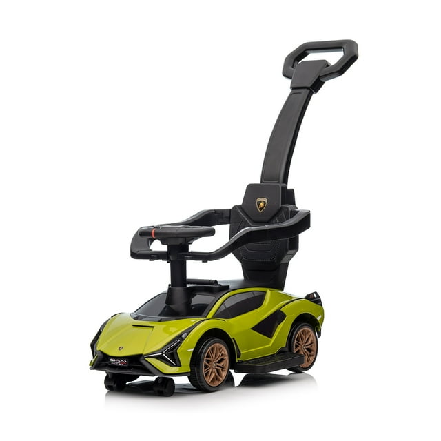 VOLTZ TOYS Lamborghini SIAN Push Car Pedal Ride On Car with Music and Lights, Licensed
