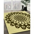 thumbnail image 2 of Ahgly Company Indoor Rectangle Patterned Dark Bronze Brown Area Rugs, 6' x 9', 2 of 6