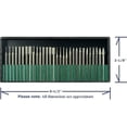 thumbnail image 4 of Bgsha 30pcs Burr Bit Set 400 Grit 1/8" Shank Rotary Tools with Storage Case, 4 of 6