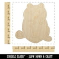 thumbnail image 2 of Wary Beaver Doodle Wood Shape Unfinished Piece Cutout Craft DIY Projects - 6.25 Inch Size - 1/4 Inch Thick, 2 of 7